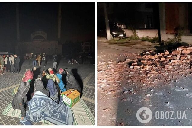 В Турции произошло мощное землетрясение, люди в панике выбегали из домов: десятки пострадавших. Фото