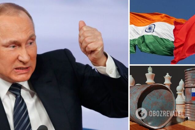 Експерт розповів, чи зможе РФ заробляти на продажі нафти в Китай та Індію стільки, скільки на експорті в ЄС