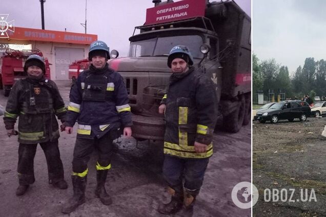 Рятувальники на Запоріжжі врятували цивільних під час ворожого обстрілу