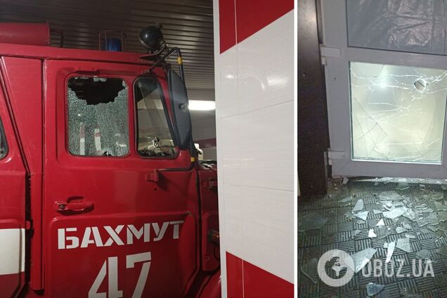 У Бахмуті російські окупанти обстріляли пожежну частину