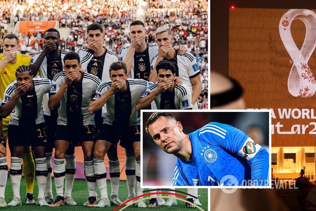 Германии закрыли рты: немецкие футболисты устроили протест на ЧМ-2022 после скандального запрета ФИФА