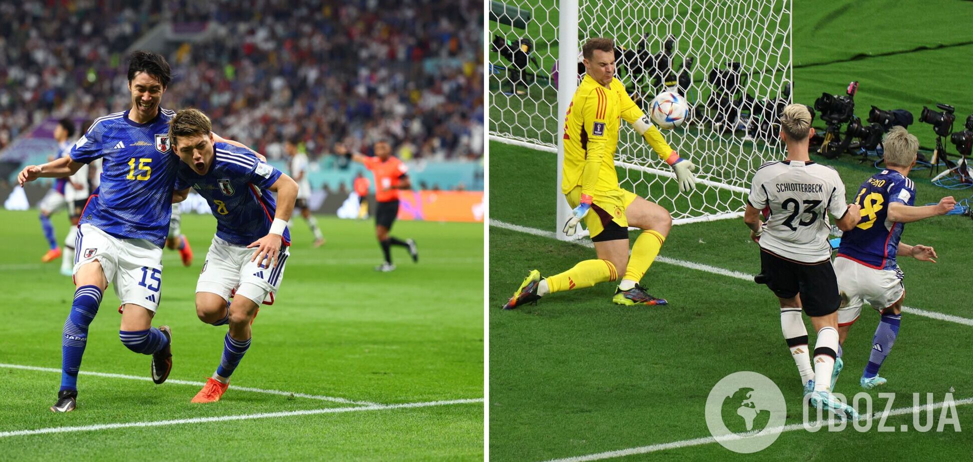 Германия проиграла Японии на старте ЧМ-2022, пропустив два гола за 7 минут