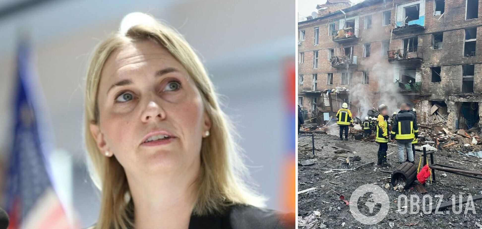 Россия наказывает Украину за то, что она решилась быть свободной, – госпожа посол США Бринк о массированной ракетной атаке РФ