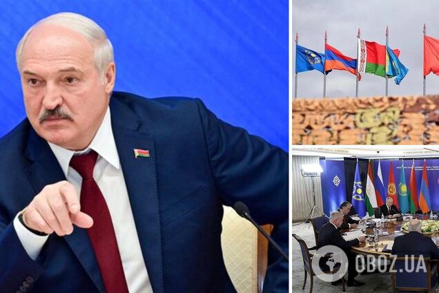 Лукашенко спрогнозував розпад ОДКБ, у разі падіння РФ