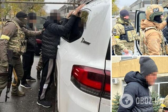 СБУ задержала в Херсоне приспешника оккупантов, который помогал им бежать на катерах на левый берег Днепра. Фото