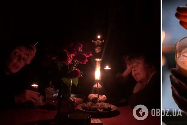 'В Киеве темно': Ада Роговцева тронула украинцев чтением стиха при свечах при отключении света. Видео