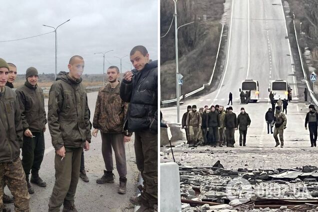 Украина вернула из российского плена еще 50 бойцов: в их числе – защитники Мариуполя, Змеиного и ЧАЭС. Фото и видео