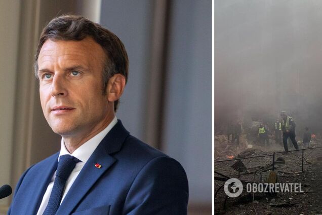 Макрон о новых ударах РФ по Украине: являются военным преступлением, которое не должно оставаться безнаказанным
