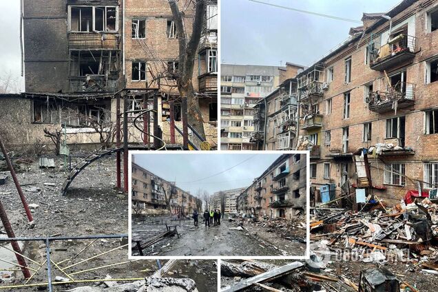 Один будинок зруйнований, а ще чотири пошкоджено