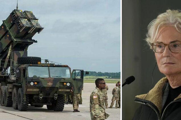 Кристине Ламбрехт отказалась передать системы ПВО Patriot для Украины