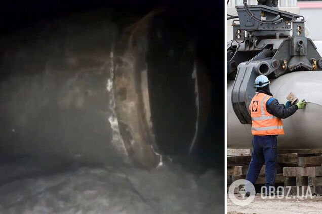 Як виглядає зруйнований Північний потік-2