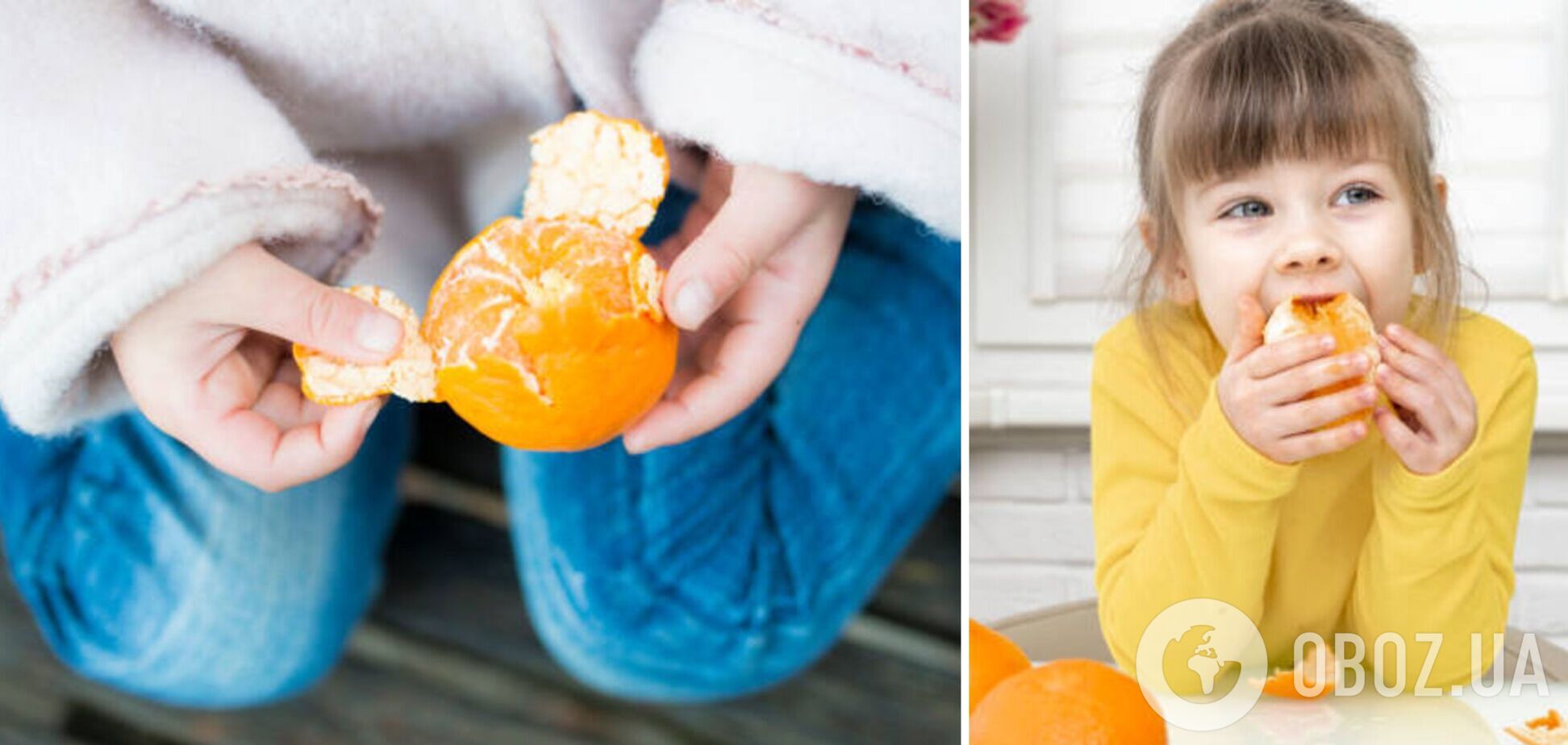 Чи безпечно давати дітям мандарини та як їх правильно почистити: поради лікарки