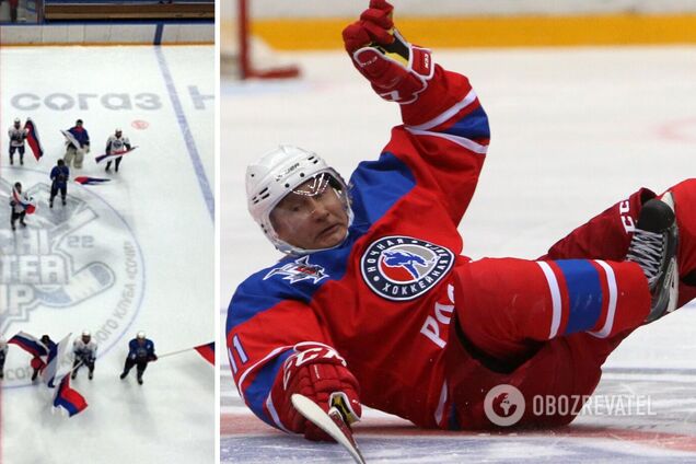 Росії винесли догану за пропаганду війни в Україні на хокеї, назвавши її 'адекватною санкцією'