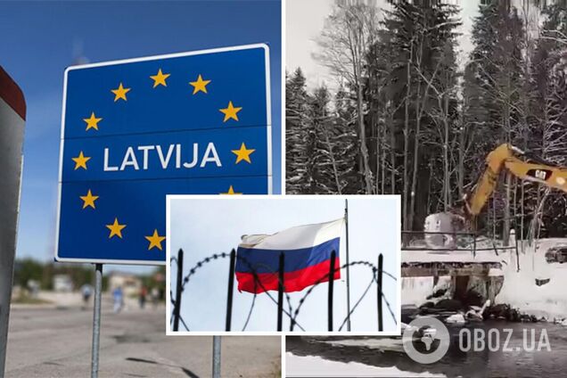 В Латвии на границе с Беларусью и Россией был демонтирован пешеходный мост