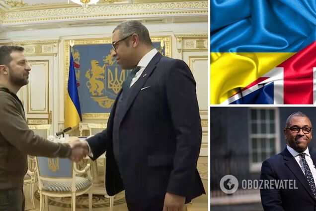 'Слова не захистять від ракет': глава МЗС Британії провів переговори з Зеленським в Києві і пообіцяв допомогу Україні. Відео