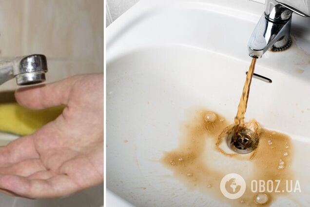 При подаче воды после длительного отсутствия следует ее проверить