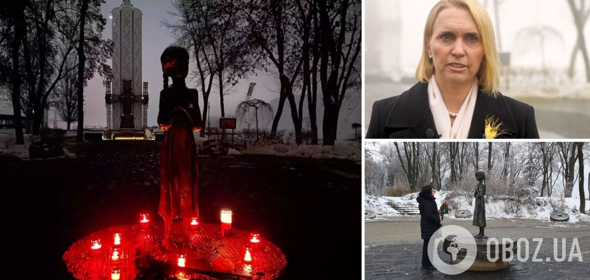 Посли США та Британії вшанували пам'ять жертв Голодомору в Україні. Фото та відео 