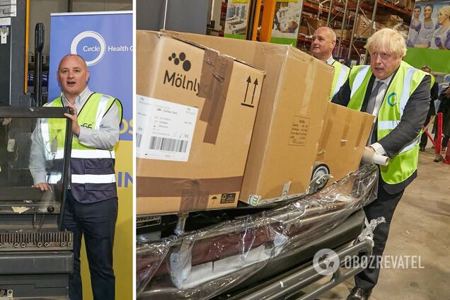 Борис Джонсон объявил сбор средств на закупку медикаментов и оборудования для украинских больниц