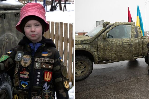 Хлопчик із Чернігова зібрав гроші на автомобіль для ЗСУ, співаючи українські пісні. Фото та відео