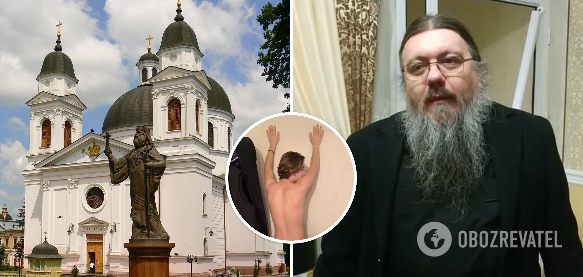 Архимандрит Никита (Сторожук) попытался оправдаться за инцидент с обнаженным хористом