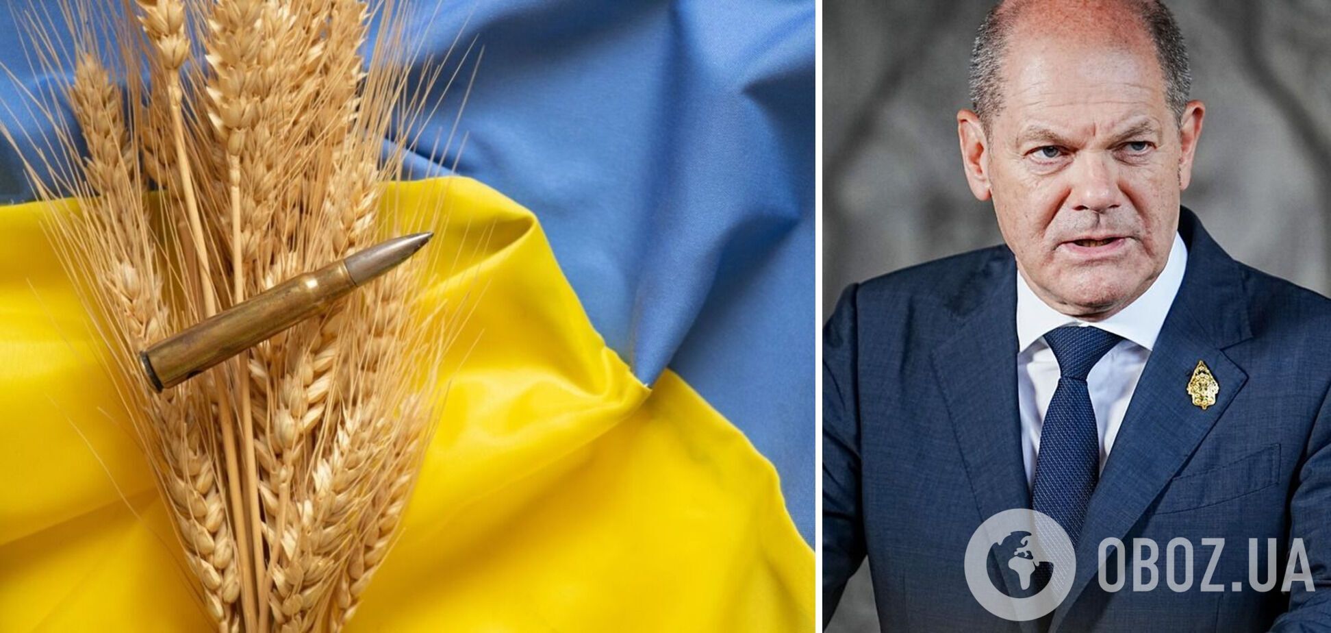 Шольц пообещал Украине дальнейшую поддержку в вопросе экспорта зерна