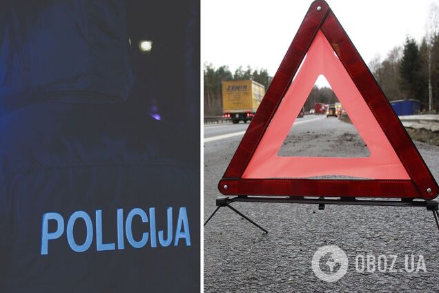 В Латвии произошло ДТП с автобусом с украинскими военными: водитель погиб, пострадали 26 человек. Видео