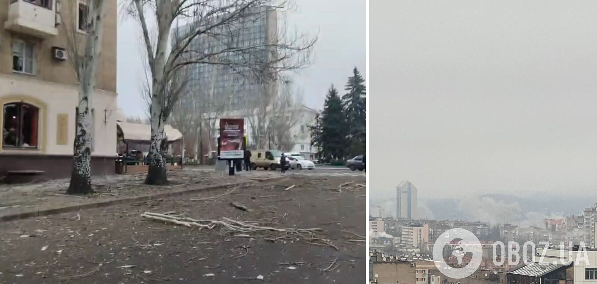 Росія звинуватила ЗСУ в обстрілі центра Донецька: прилетіло в житловий будинок