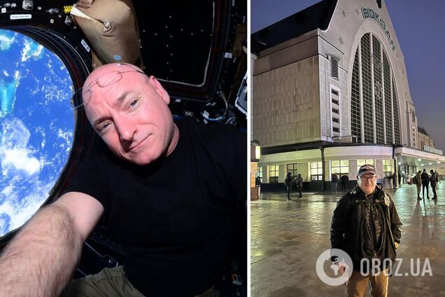 В Киев приехал американский астронавт Скотт Келли