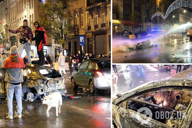 Сенсаційний матч ЧС-2022 спровокував грандіозні заворушення у Бельгії. Фото і відео