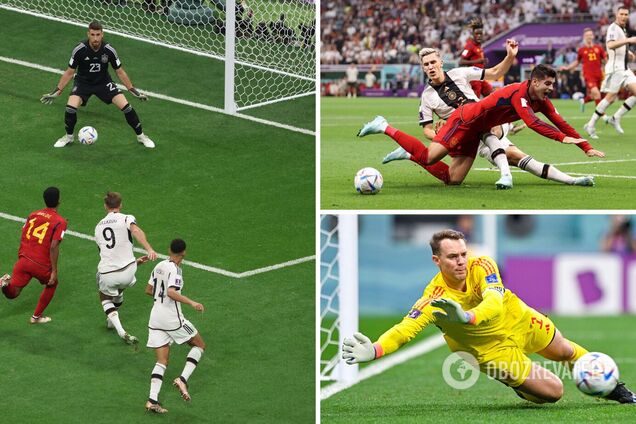 Германия спаслась от 'смерти' в матче с Испанией на ЧМ-2022