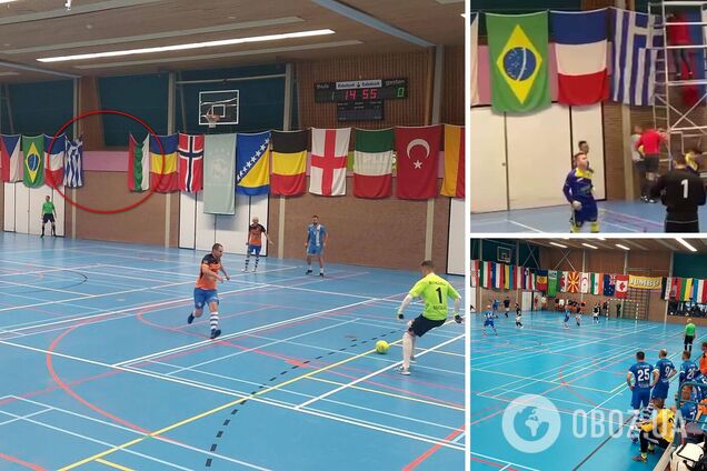 Організатори зірвали прапор Росії на міжнародному турнірі у Нідерландах. Глядачі кричали 'Слава Україні!' Ексклюзивне відео