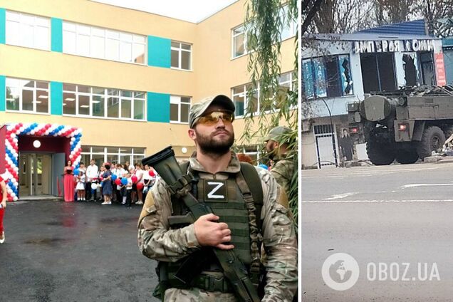 Оккупанты в Мариуполе обустраивают склад БК в 100 метрах от школы, чтобы прикрываться гражданскими. Фото