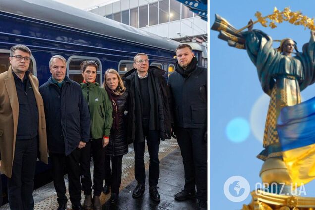 До Києва прибули міністри закордонних справ країн Північної Балтії