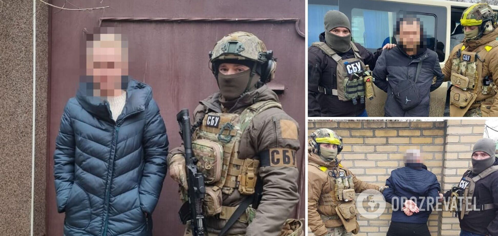 В Херсоне задержаны трое предателей, которые помогали оккупантам пытать похищенных украинцев в 'СИЗО'. Фото