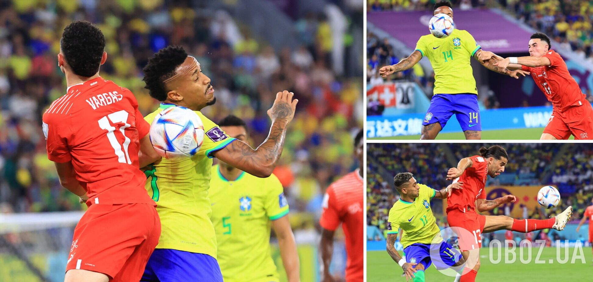 ЧМ-2022. Бразилия наказала Швейцарию, подлостью выбившую Украину из Лиги наций
