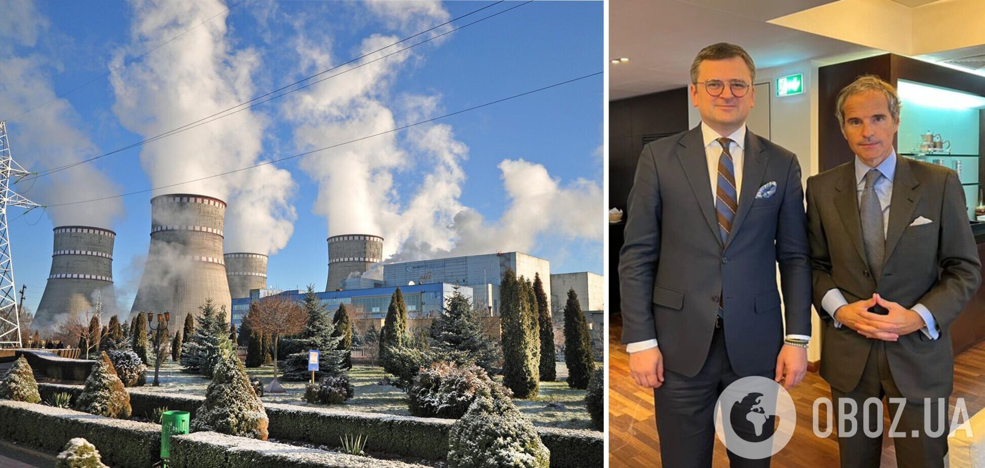 Гросси заявил, что МАГАТЭ усилит присутствие на всех АЭС Украины