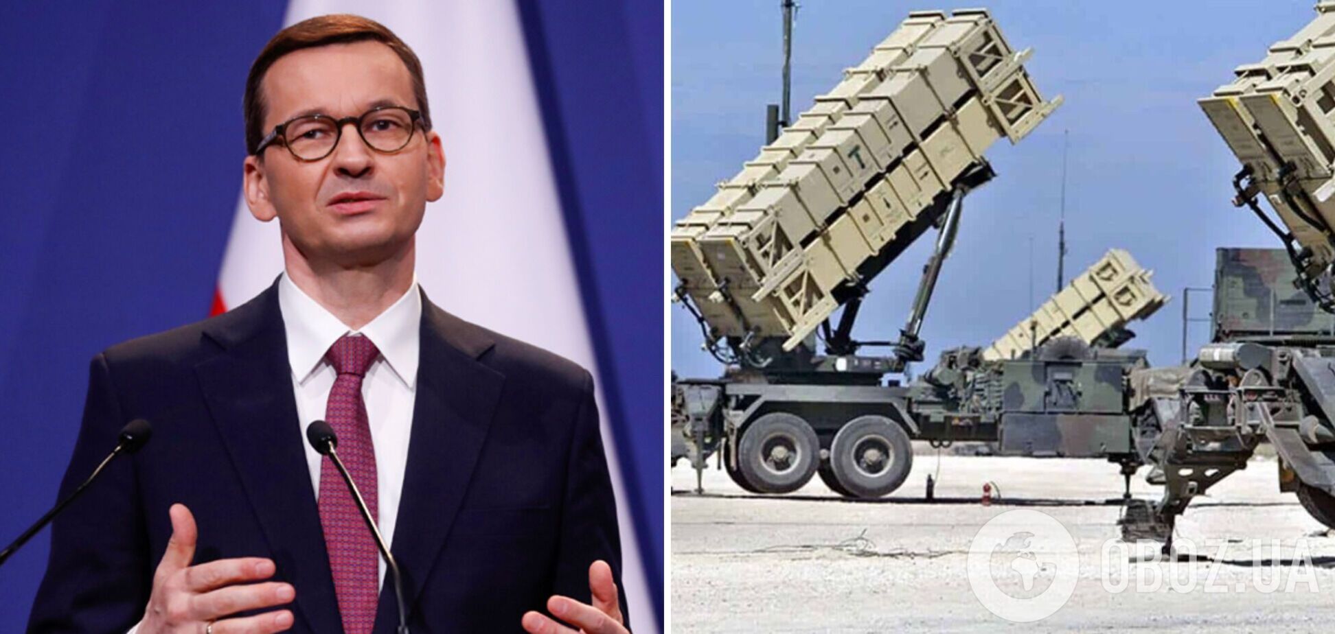Прем’єр Польщі допустив розміщення ЗРК Patriot на заході України