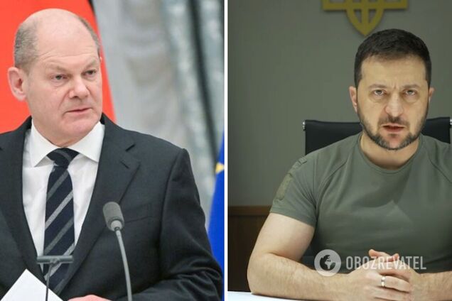 Зеленский обсудил с Шольцем украинскую 'формулу мира' и защиту от российского ракетного террора