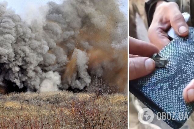 Записная книжка спасла жизнь украинского военного