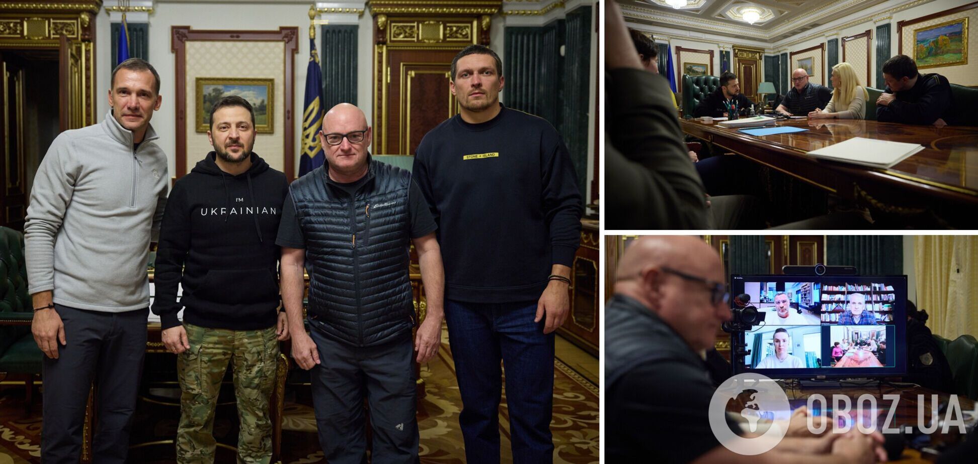 Посла UNITED24 встретились с Зеленским и объявили общий сбор средств на генераторы для больниц