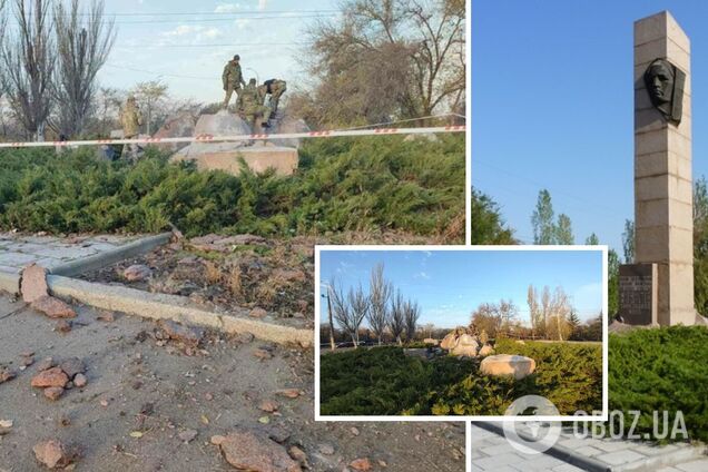 У Миколаєві підірвали обеліск 'Батьківщина-матір': від нього лишилася купа каміння. Фото і відео