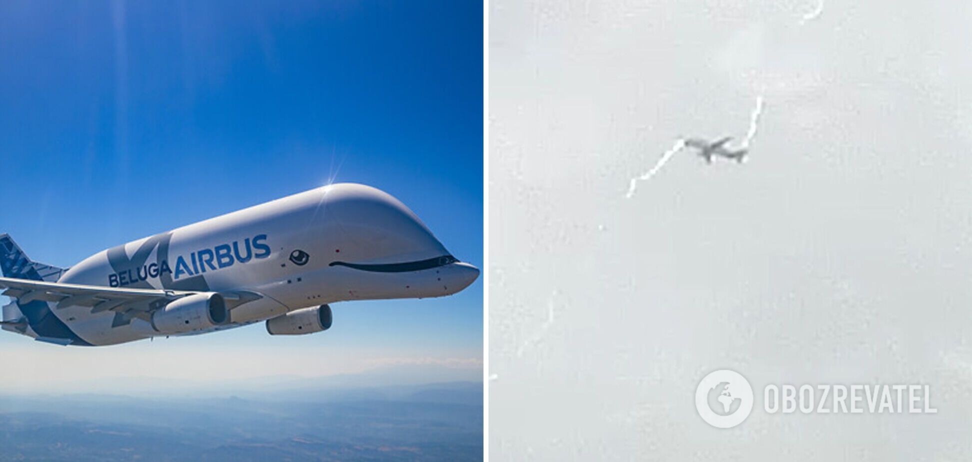 В Великобритании камера зафиксировала удар молнии в только что взлетевший самолет. Видео