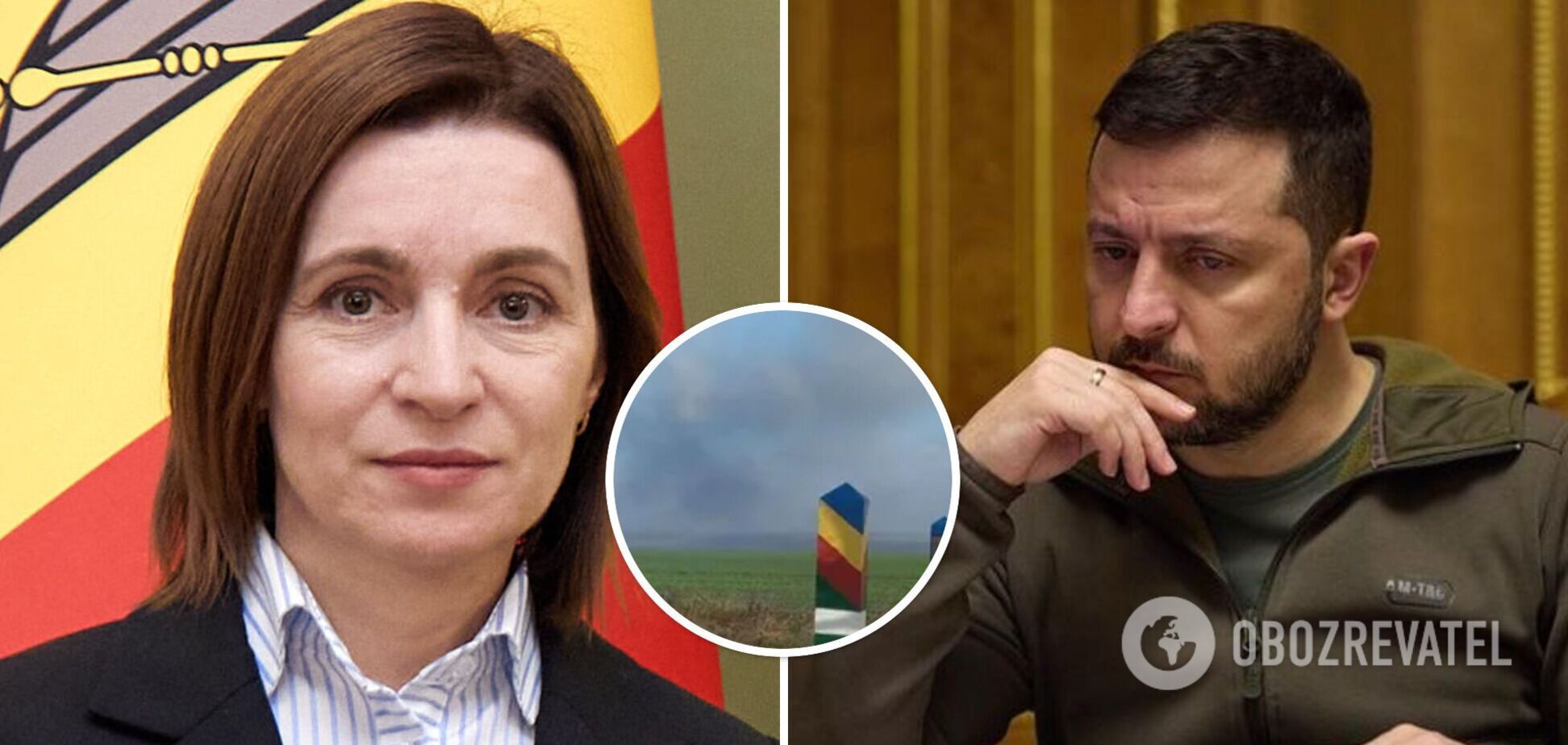 Зеленский и Санду обсудили энергетический террор РФ и падение российской ракеты на территории Молдовы