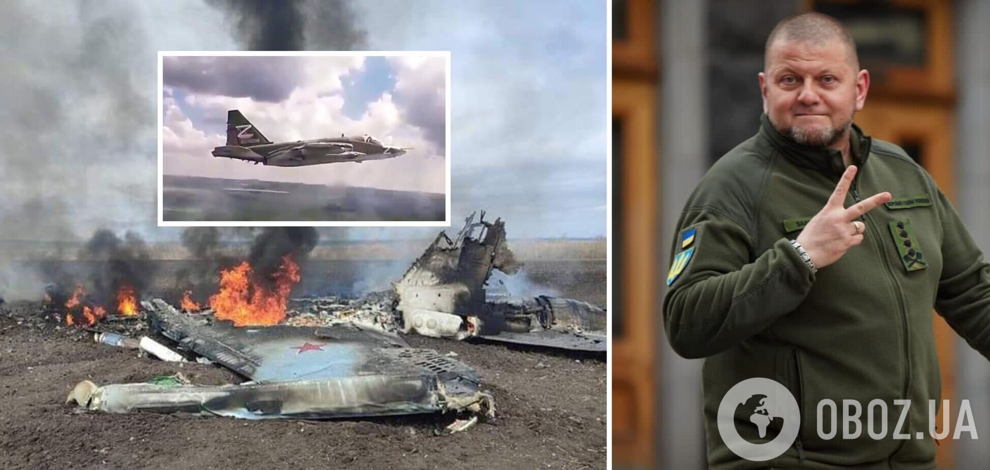Росія втратила в Україні вдвічі більше літаків, ніж СРСР за 10 років війни в Афганістані, – Залужний