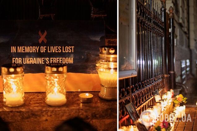 В столице Литвы почтили память погибших в войне украинцев
