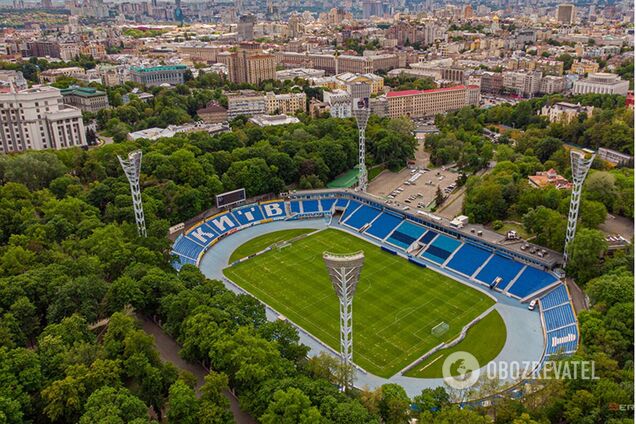 Стадіон 'Динамо' тоді і зараз