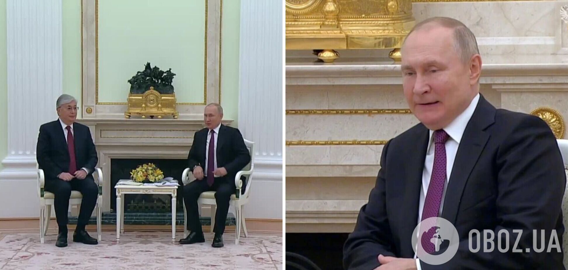 СМИ снова заговорили о болезни Путина после его встречи с Токаевым: на видео заметили 'нюансы'