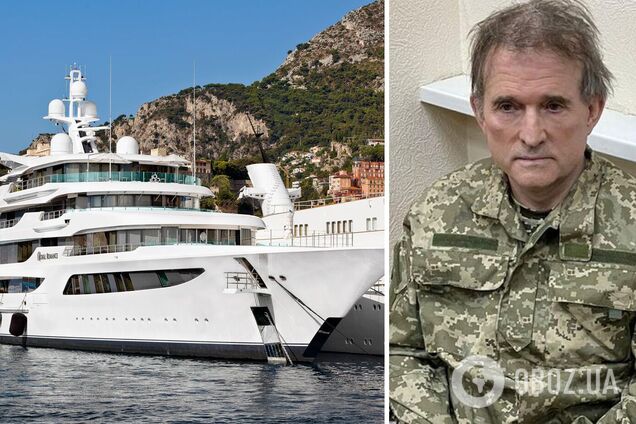 Яхта Медведчука пришвартована в Хорватии