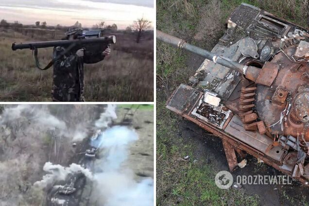 Українські бійці успішно зірвали підготовку росіян до наступу: відео знищення танка