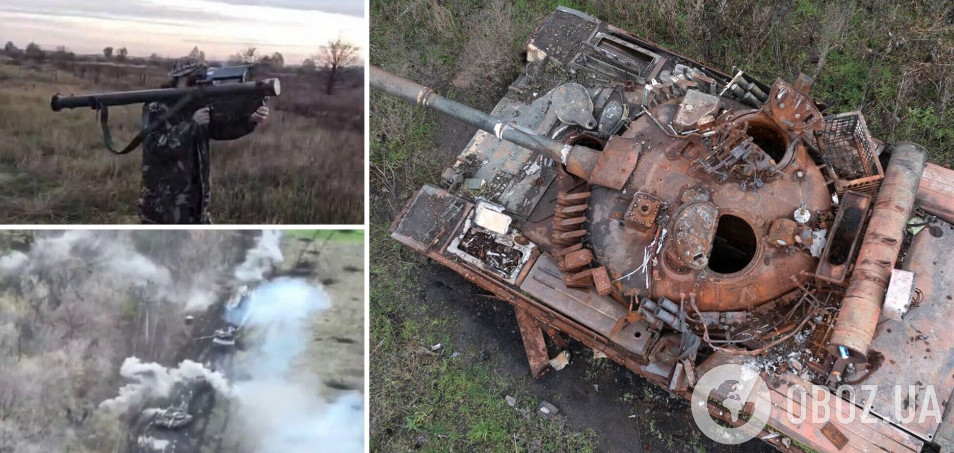 Воїн ЗСУ з близької відстані одним пострілом знищив ворожий танк: момент 'феєрверку' потрапив на відео 